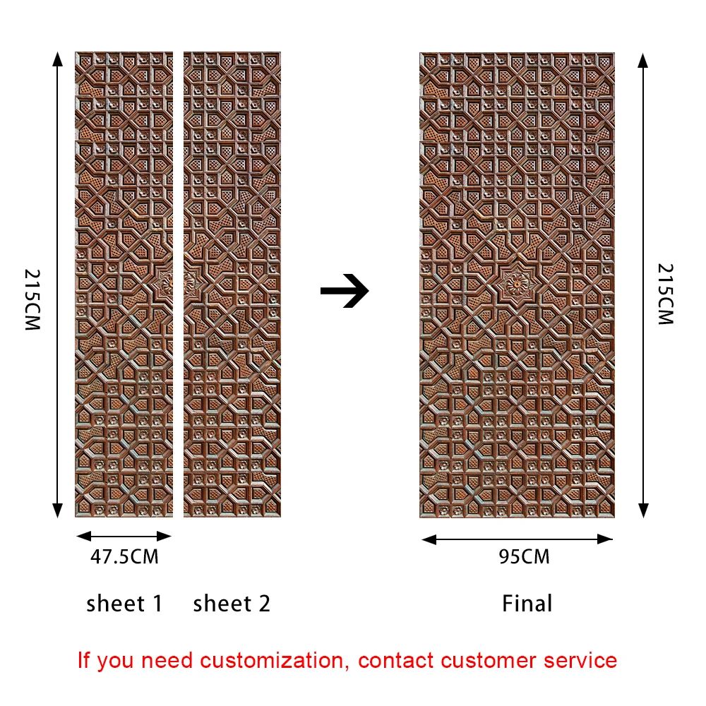 Renk: 47.5x215cmx2pcs