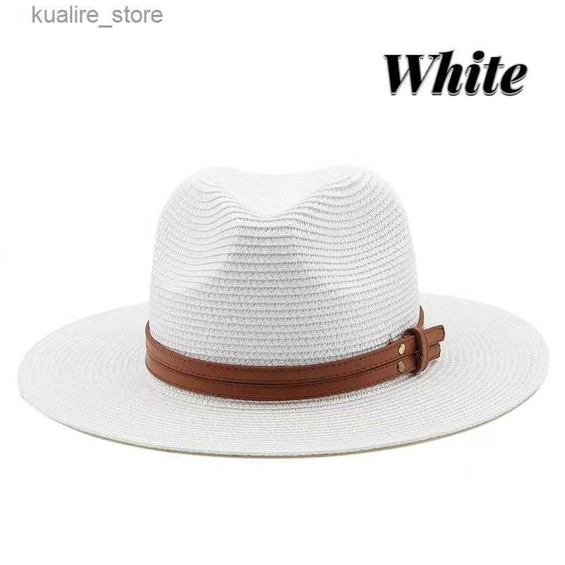 Belt Jazz Hat White