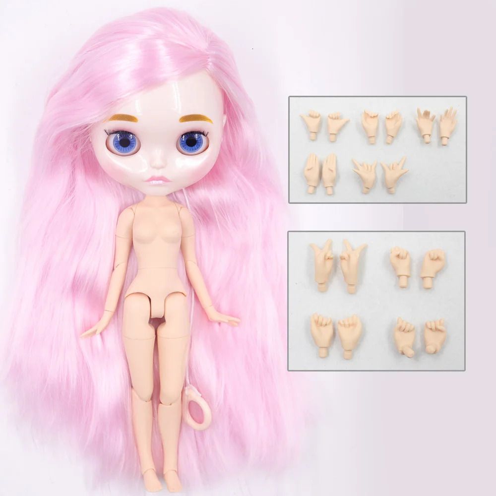 Glossy Face-Doll And Hands Ab5