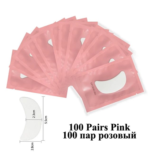 100Pairs rosa