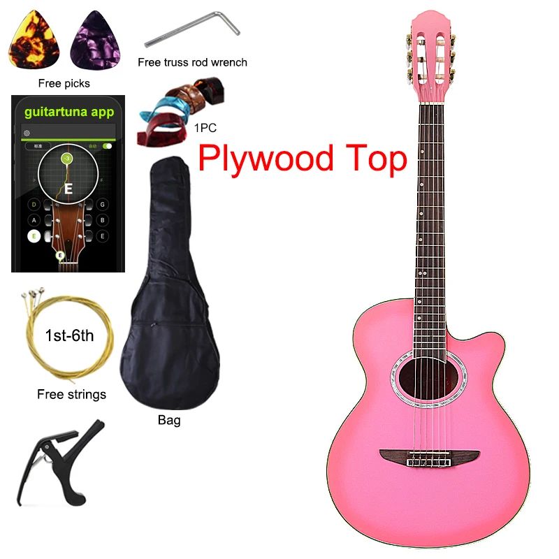 Color:M2 guitar with bag