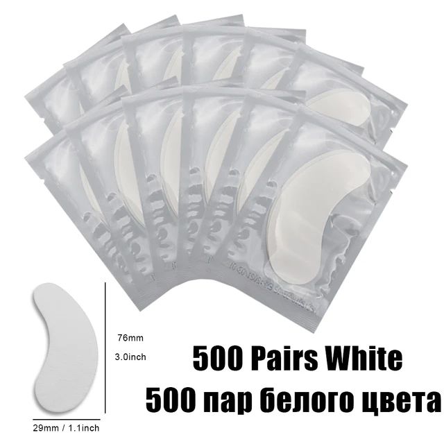 500pairs White