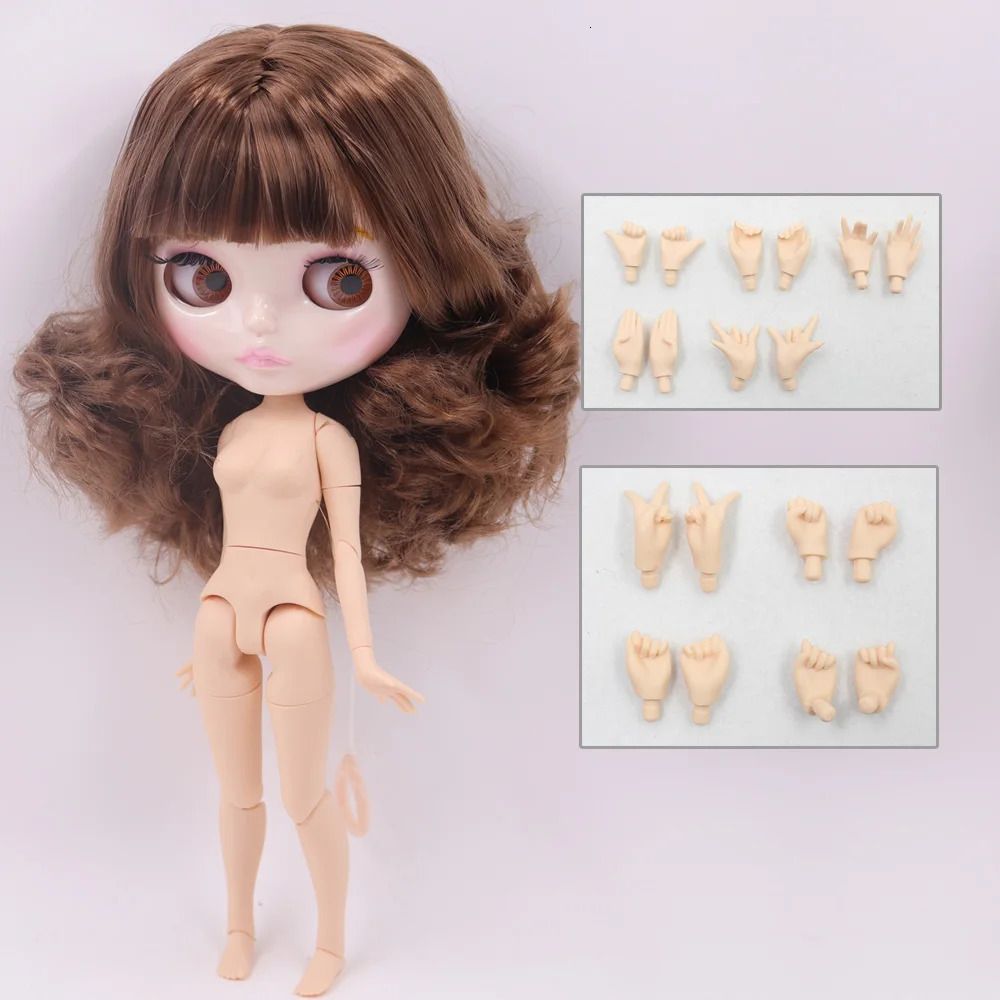 Glossy Face-Doll And Hands Ab3