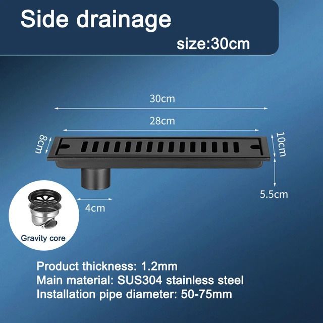 30x10cm الجانب