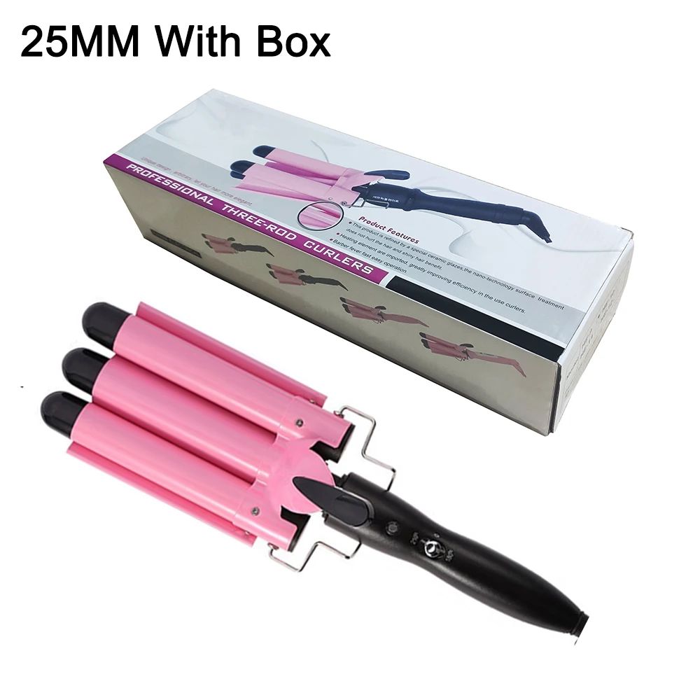 Розовый с коробкой 25 мм-au