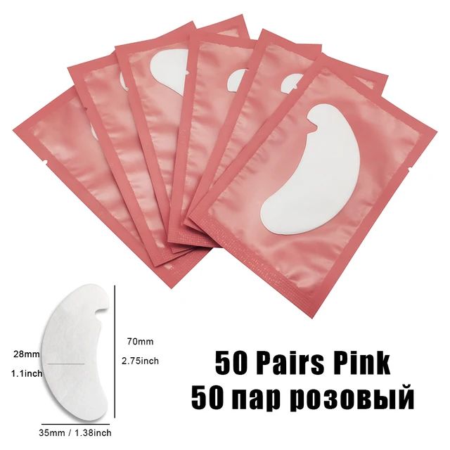 50pairs Pink