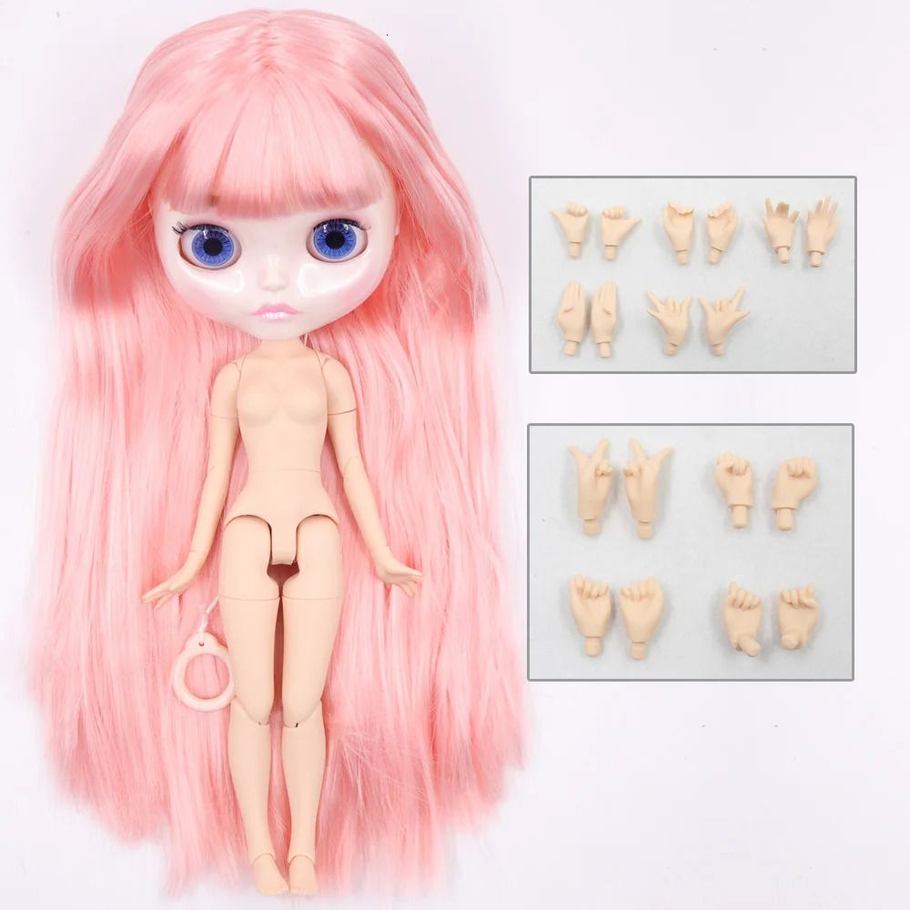 Glossy Face-Doll And Hands Ab17