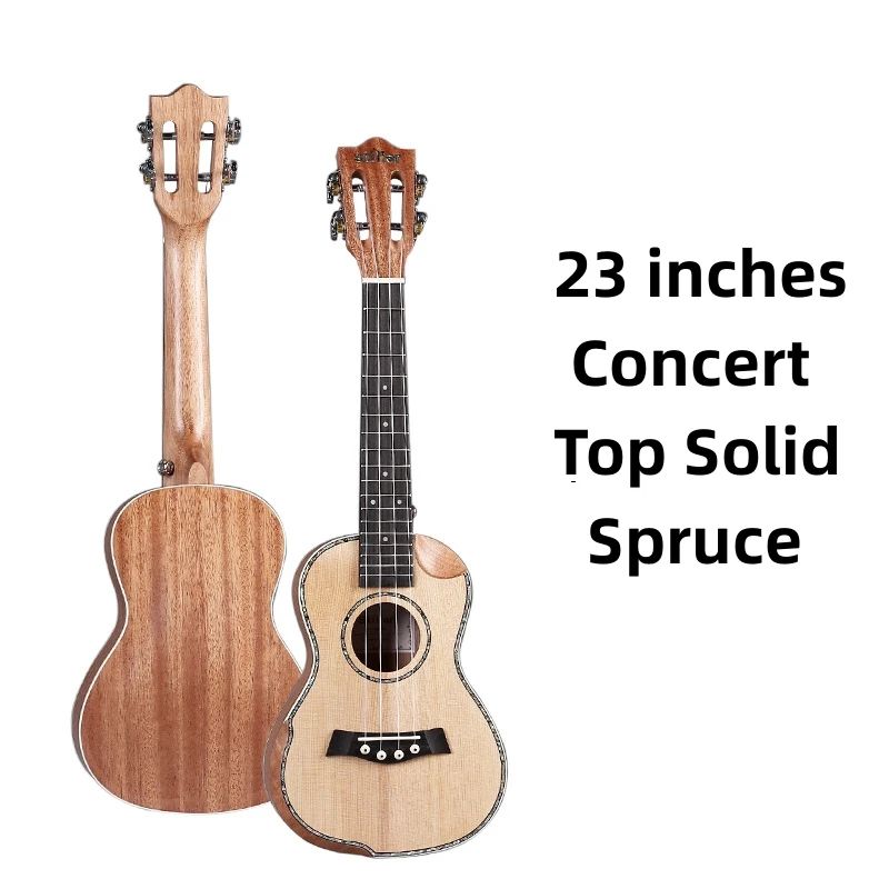 Color:SpruceSize:ordinary ukulele