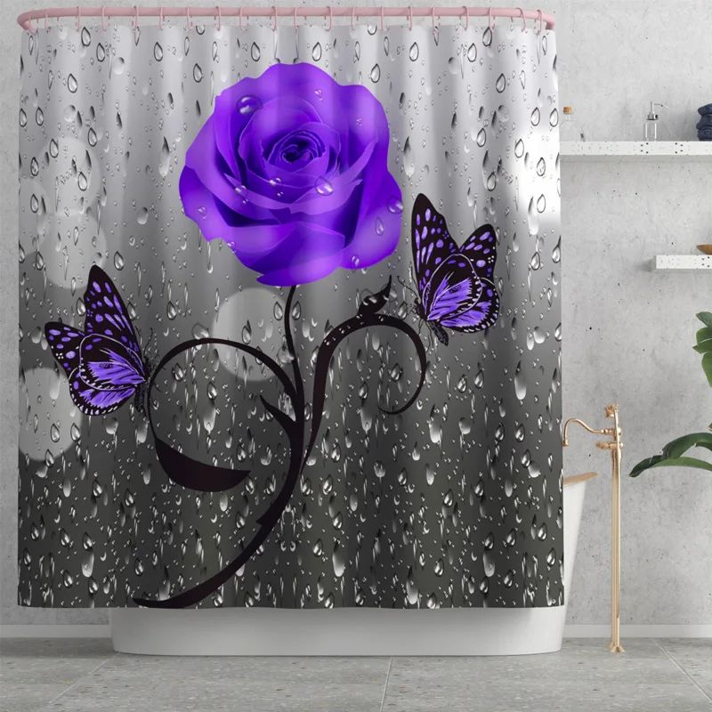 Color:Shower CUrtain-357