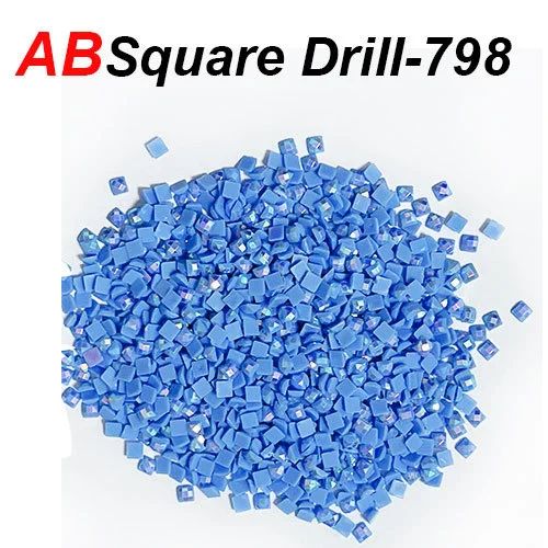 اللون: AB Square Drill-798