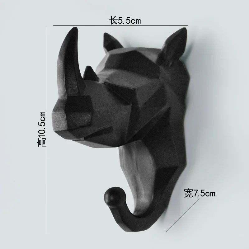 Color:Black Rhinoceros