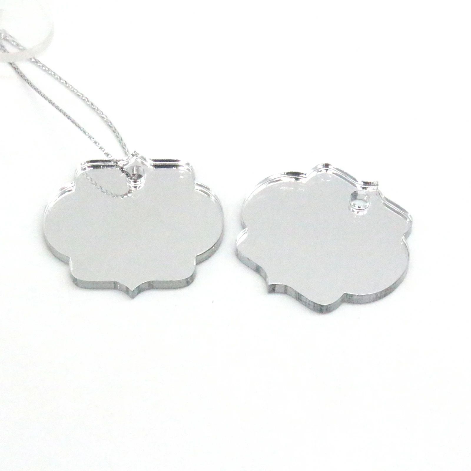 Silver With Hole-4 CM