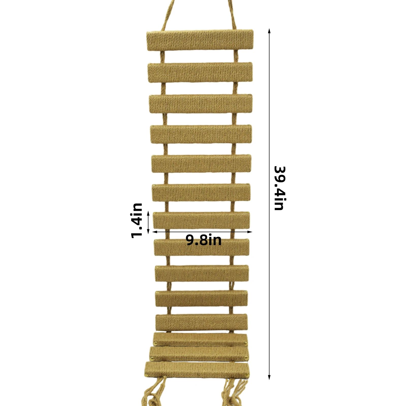 Цвет: Полная лестница из сизаля. Размер: 100 см.