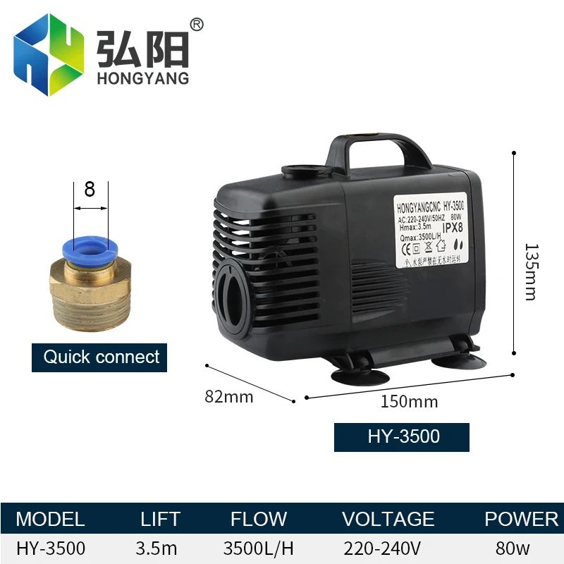 Cor:3500LPotência:80W