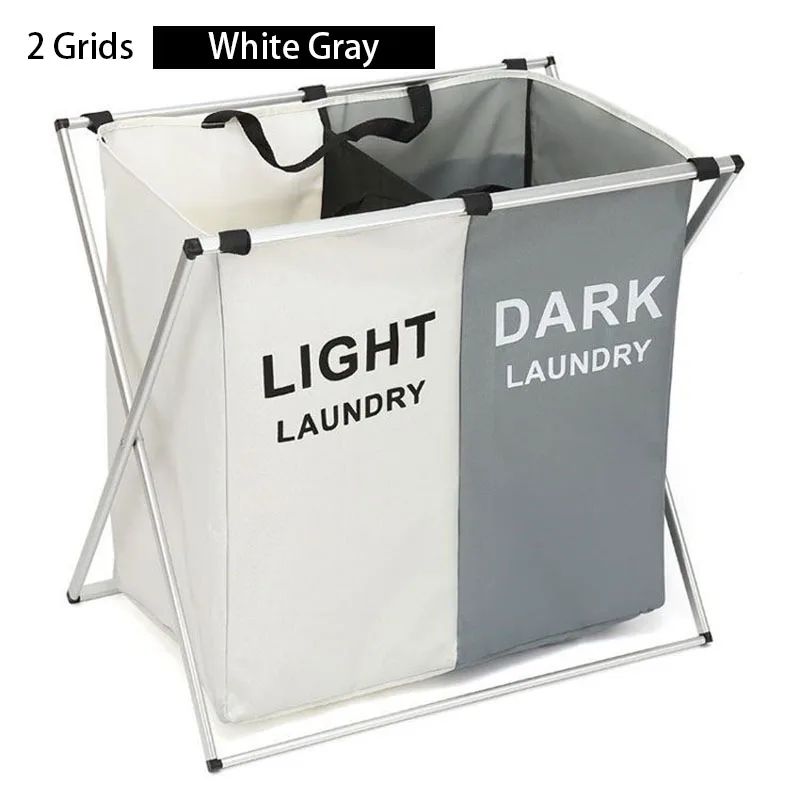 Color:2 Grid White Gray