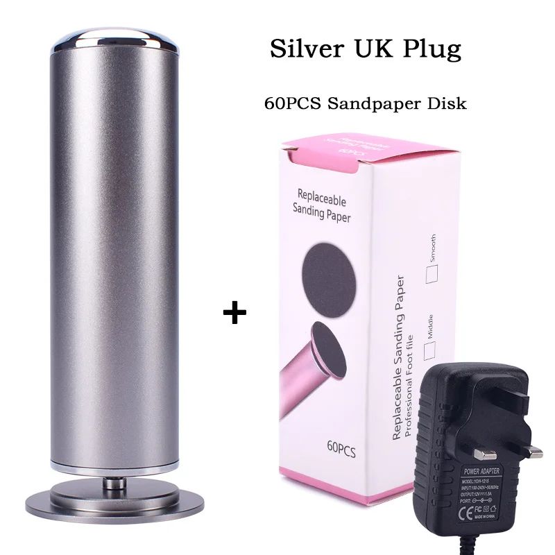 Silver Uk Plug