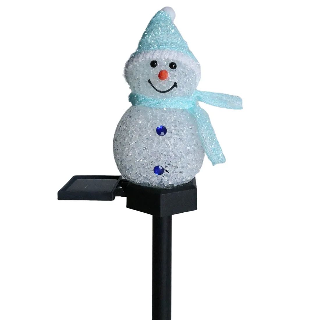 Emitindo cor: boneco de neve azul