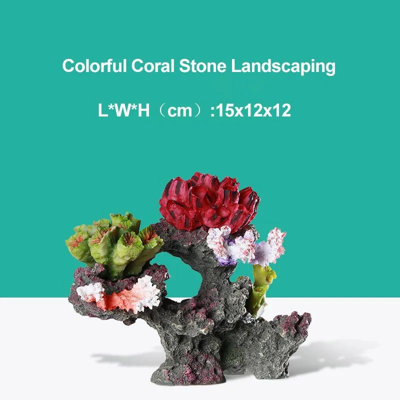 Color:Colorful coral stone