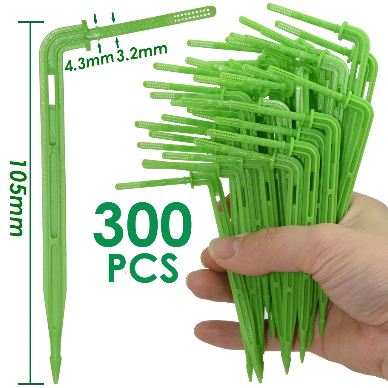 色：Green-300pcs