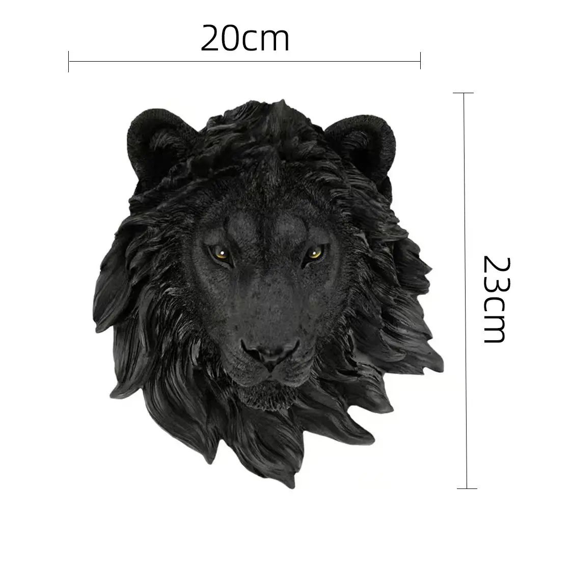 Color:black Lion