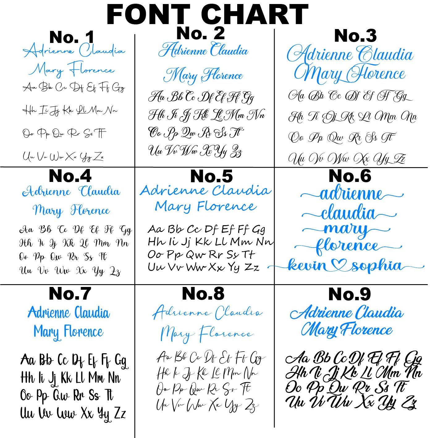 You Can Choose Font