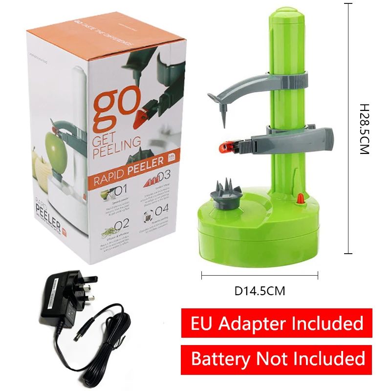 Color:Green UK Adapter