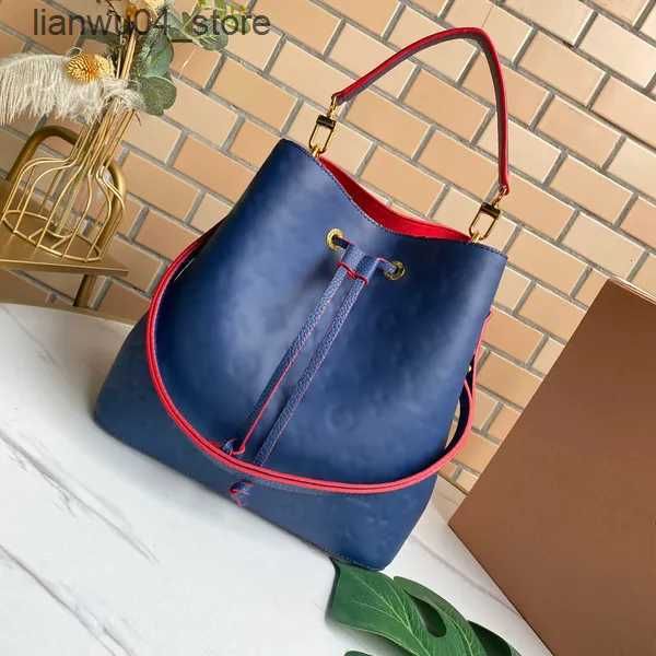 Embossed Blue Red