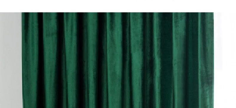 Farbe: Grüner Vorhang