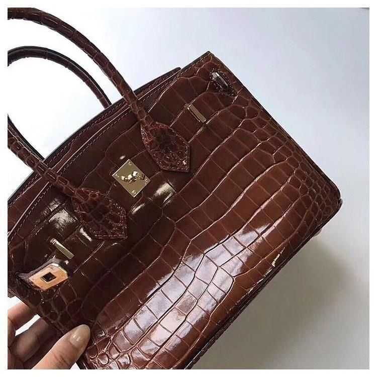 Crocodile Platinum Caramel 30cm