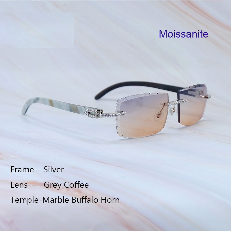 Moissanite marmor silver Greycoffee