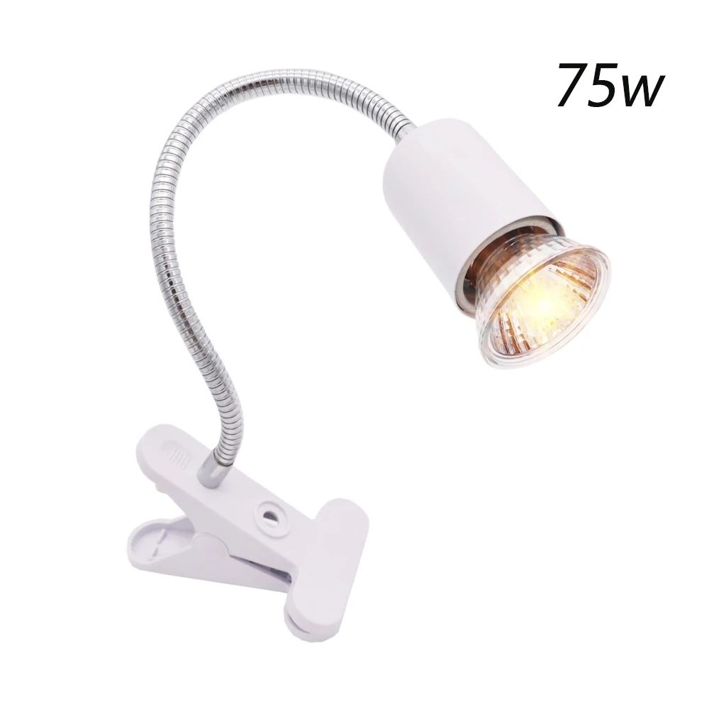 Color:White holderand 75w