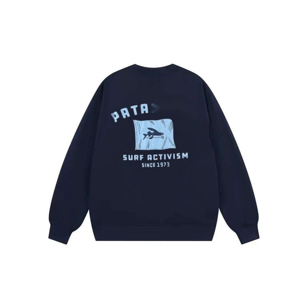 Navy Blue Flying Fish Hoodie