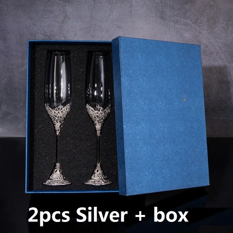 Farbe: 2PCS Silber in der Box