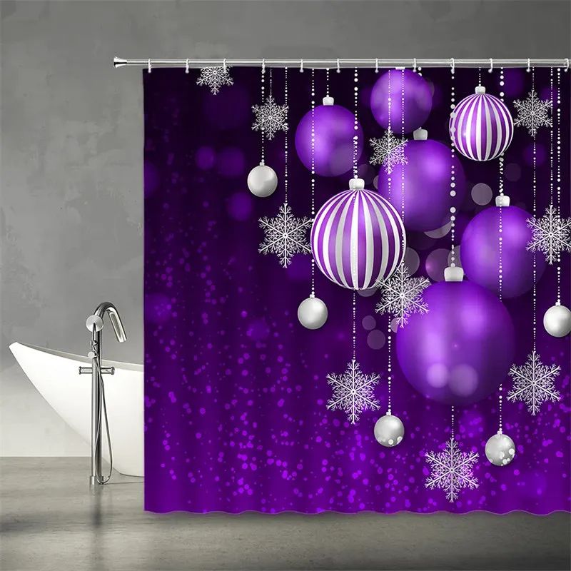 Color:1pcs Bath Curtain 9