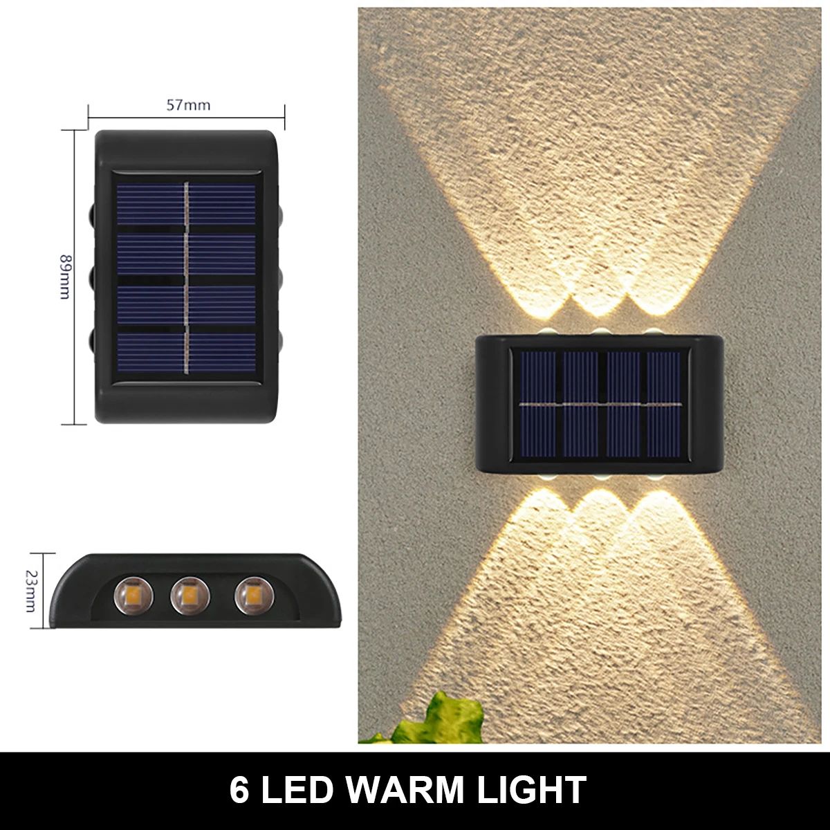 Colore emesso: luce malizzata 6led