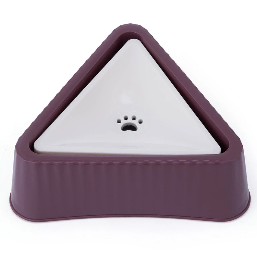 Color:Purple Pet Bowl