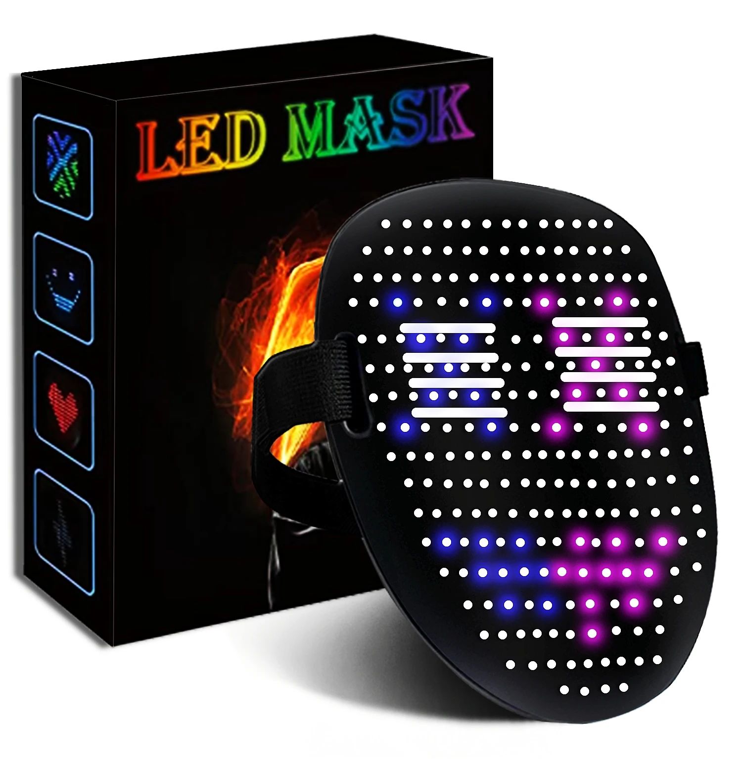 Couleur:Pas de masque LED APP