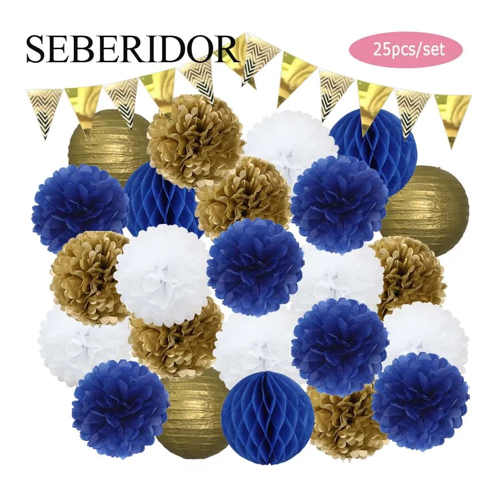 Colore: set oro blu scuro