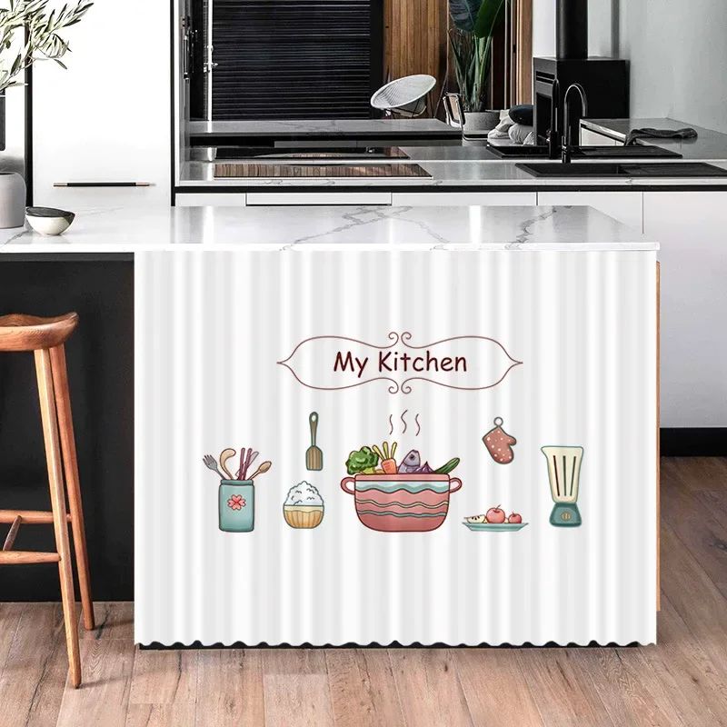 Color:Kitchen curtains A1