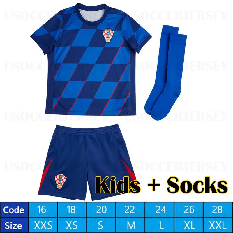 Away kids socks