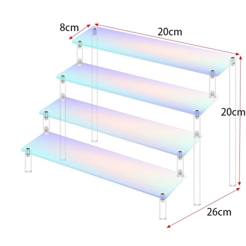 Color:4 tier 20x8cm