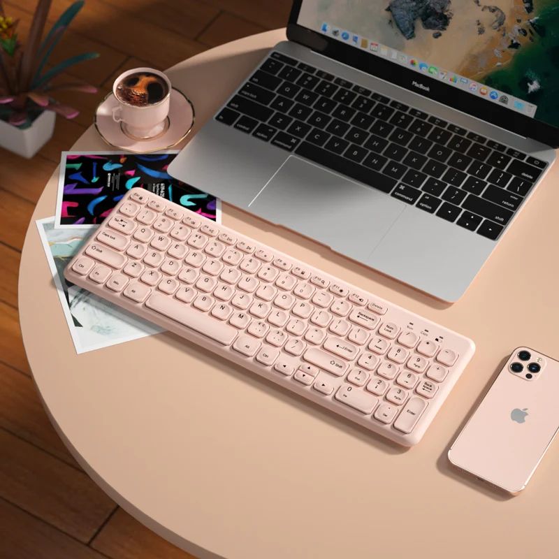 Color:Pink Keyboard