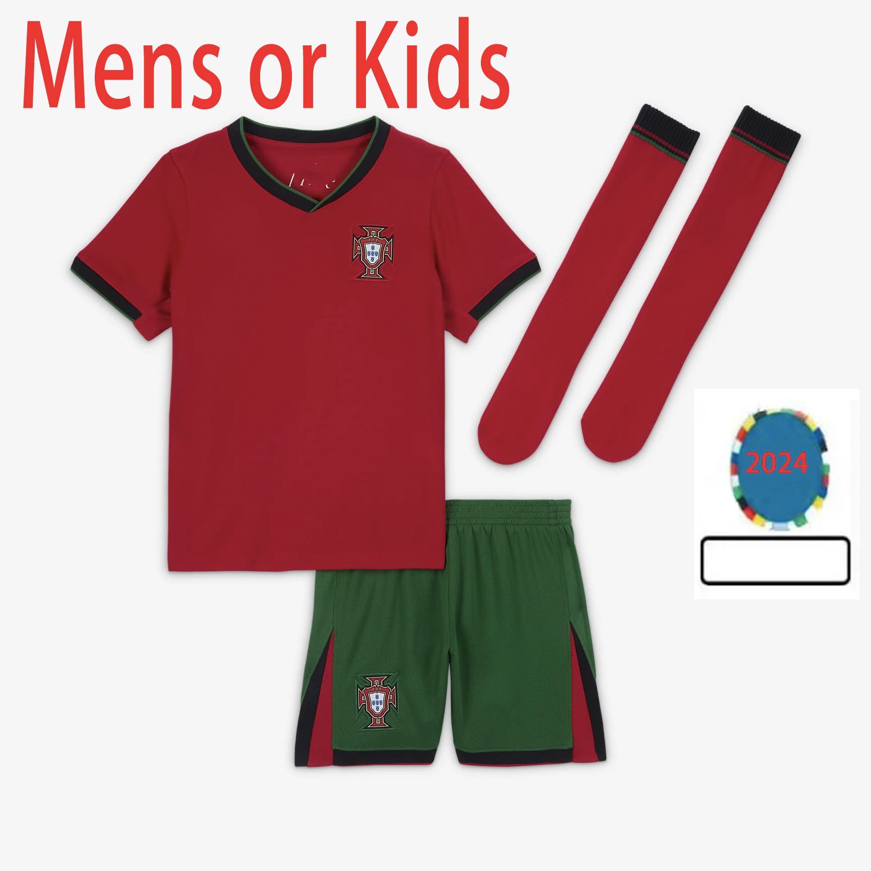 Soccer kit 2024 home with patch