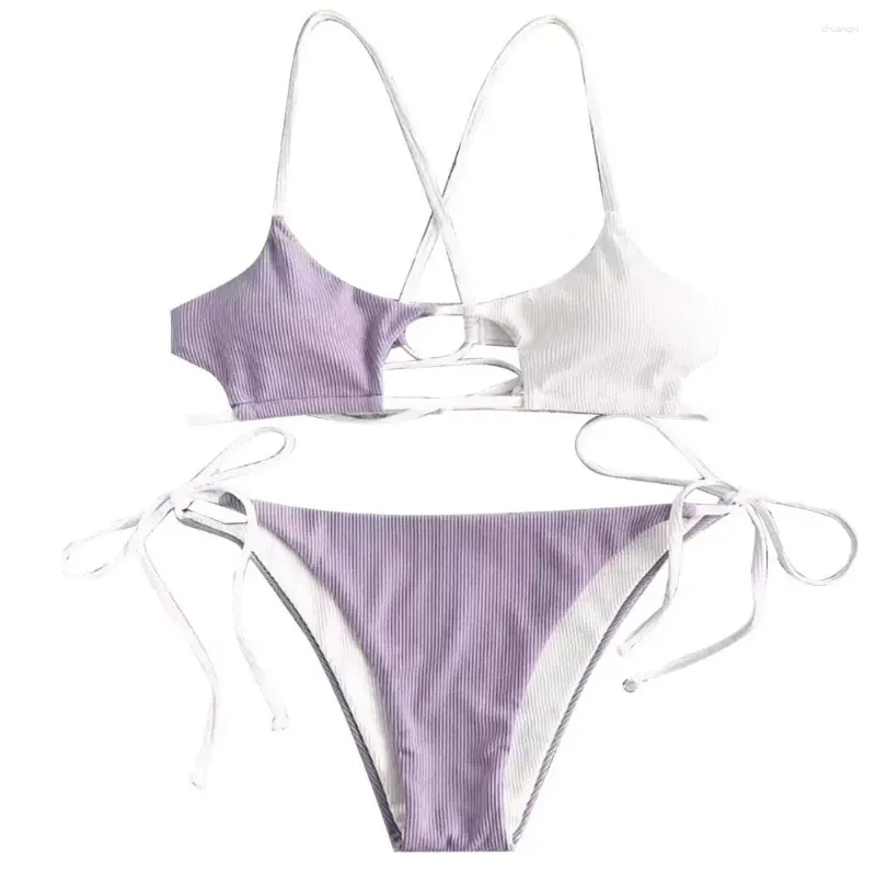 Purple  White