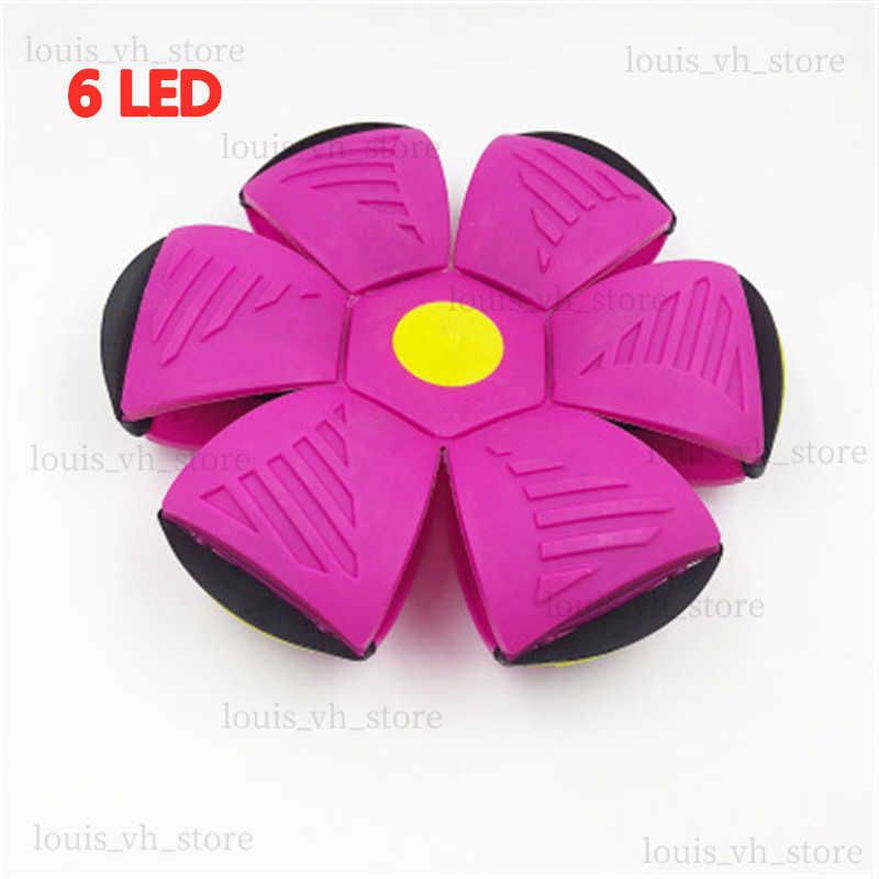 Roze 6 led