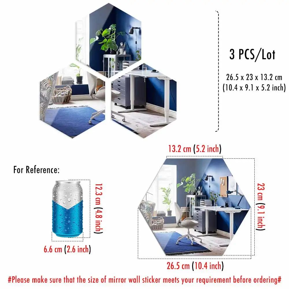 اللون: 26.5x23x13.2cm 3pcssize: الذهب