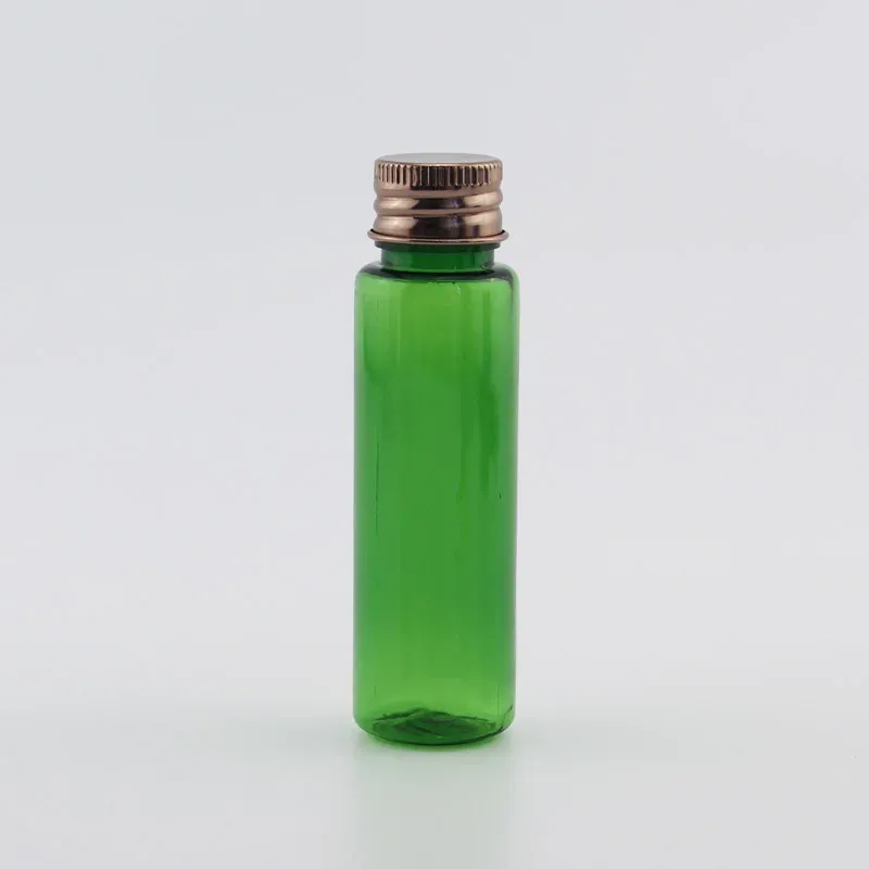 30 ml PET groene fles brons