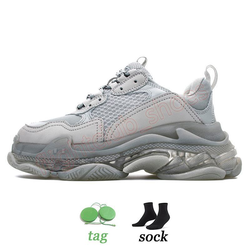 T16 36-45 Clear Sole Grey