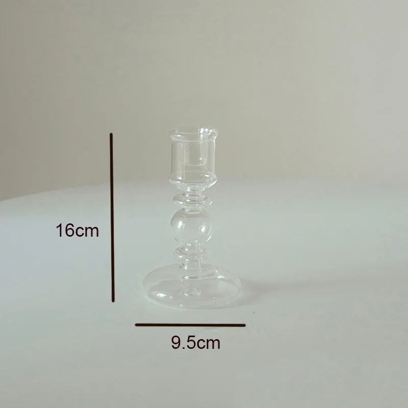 glass candle holder