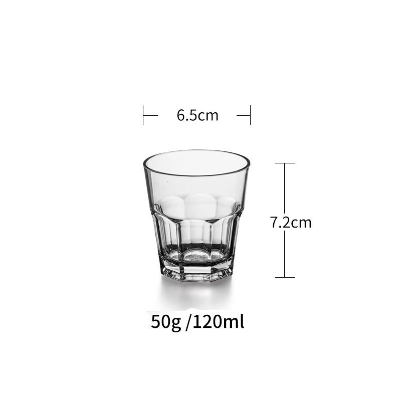 Shot Glass Octagon s